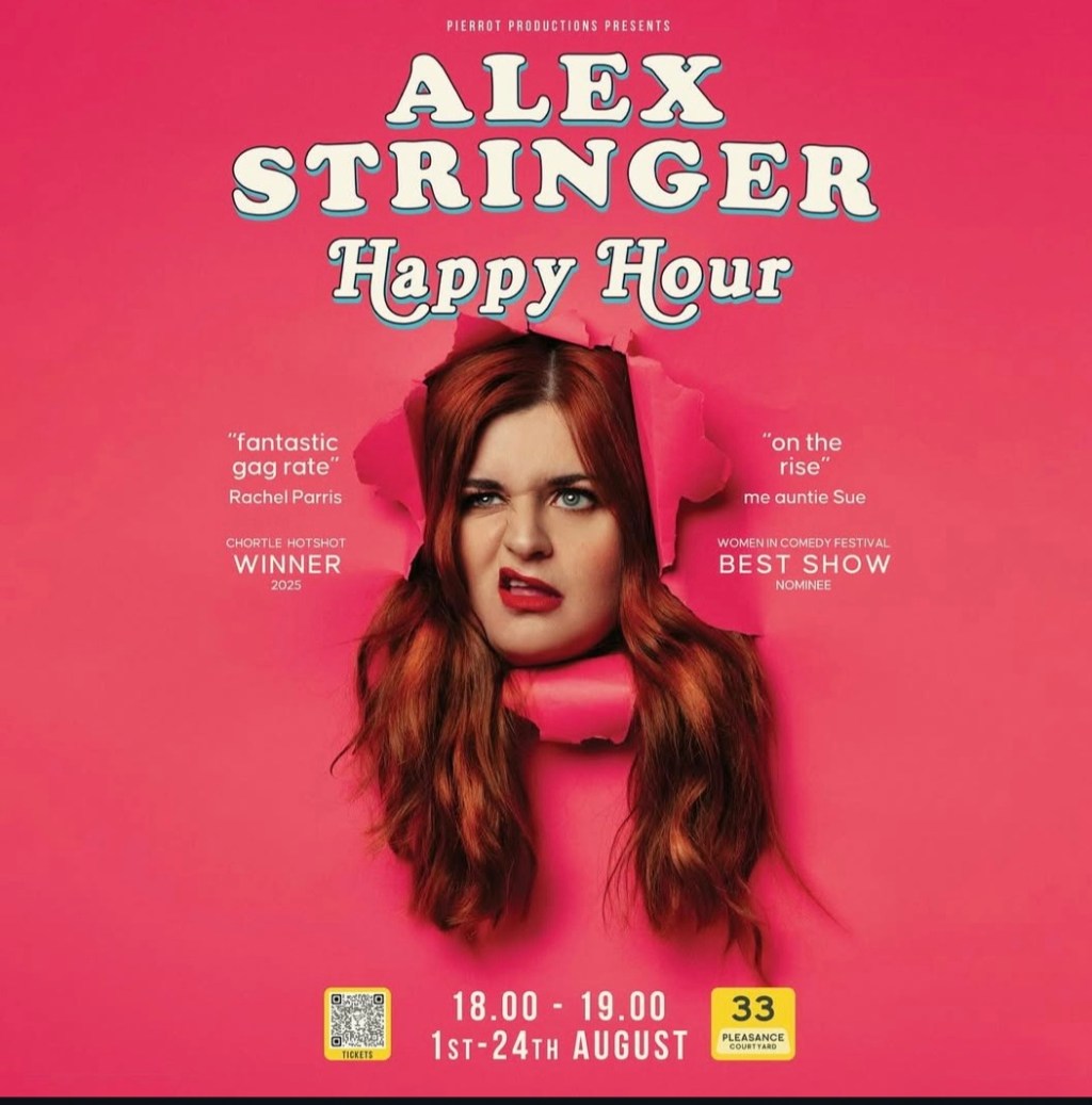 Alex Stringer-Edinburgh Fringe 2025 part of July&nbsp;Challenge.