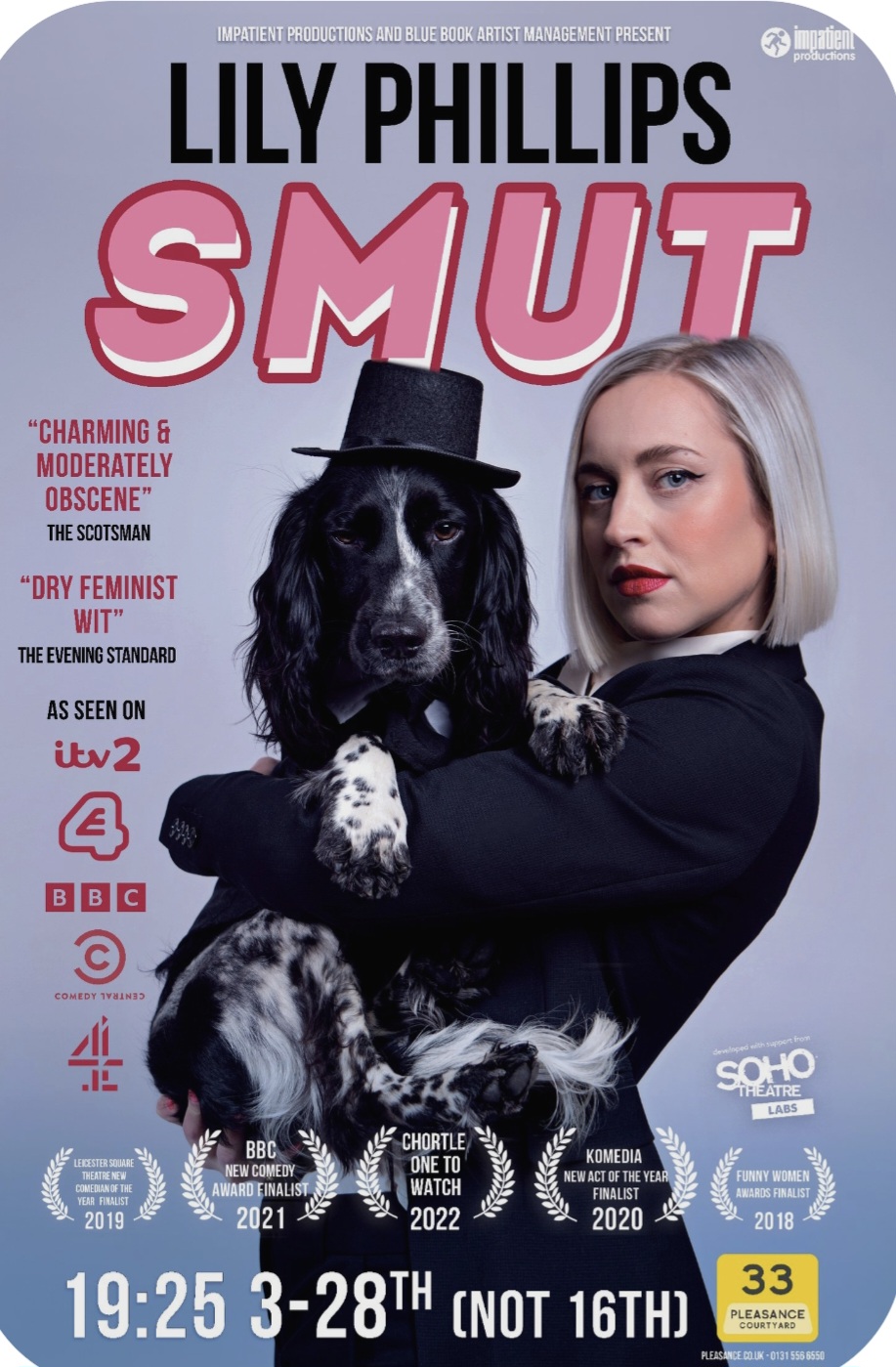 Lily Phillips-Edinburgh Fringe 2025-Part of July&nbsp;Challenge.