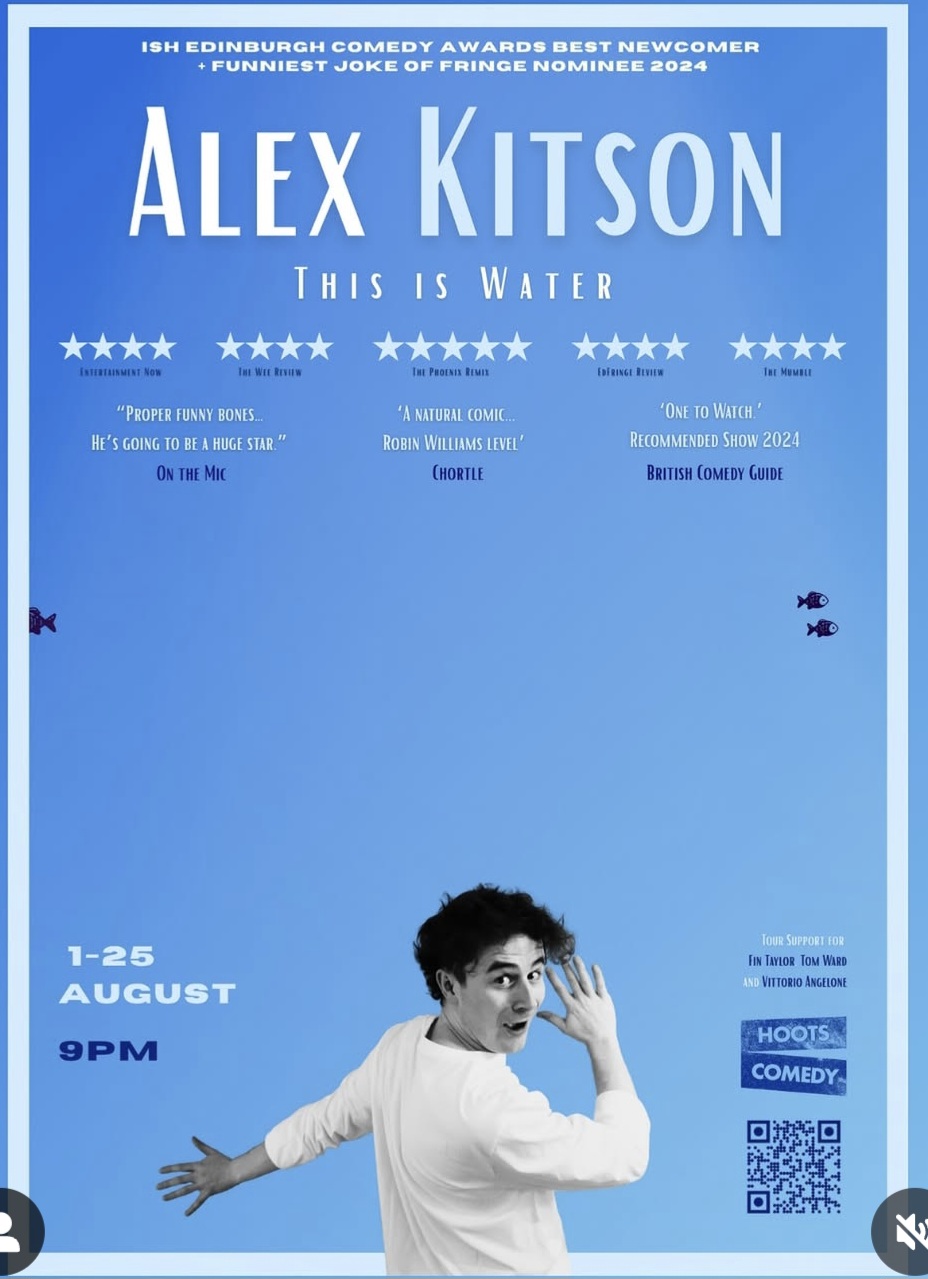 Alex Kitson-Edinburgh Fringe-Part of the July&nbsp;Challenge.