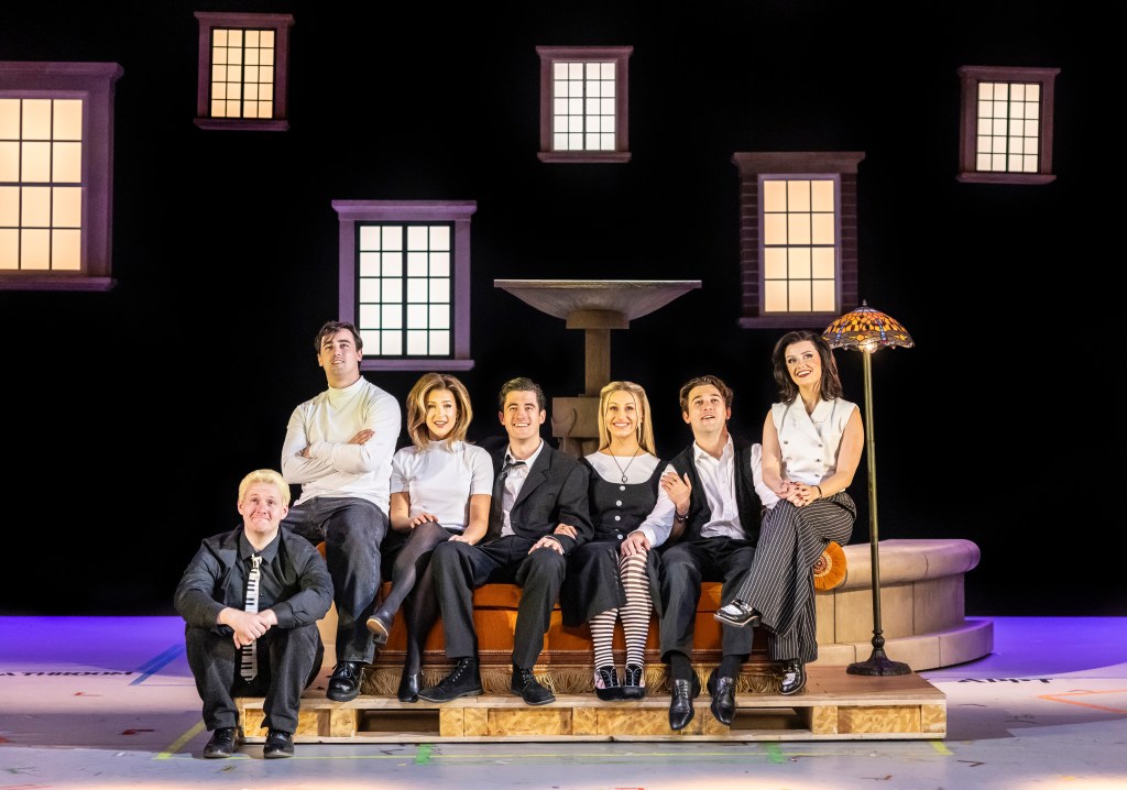 Friends the Musical parody – Opening Night – at the Ambassadors Theatre Woking November&nbsp;2025.