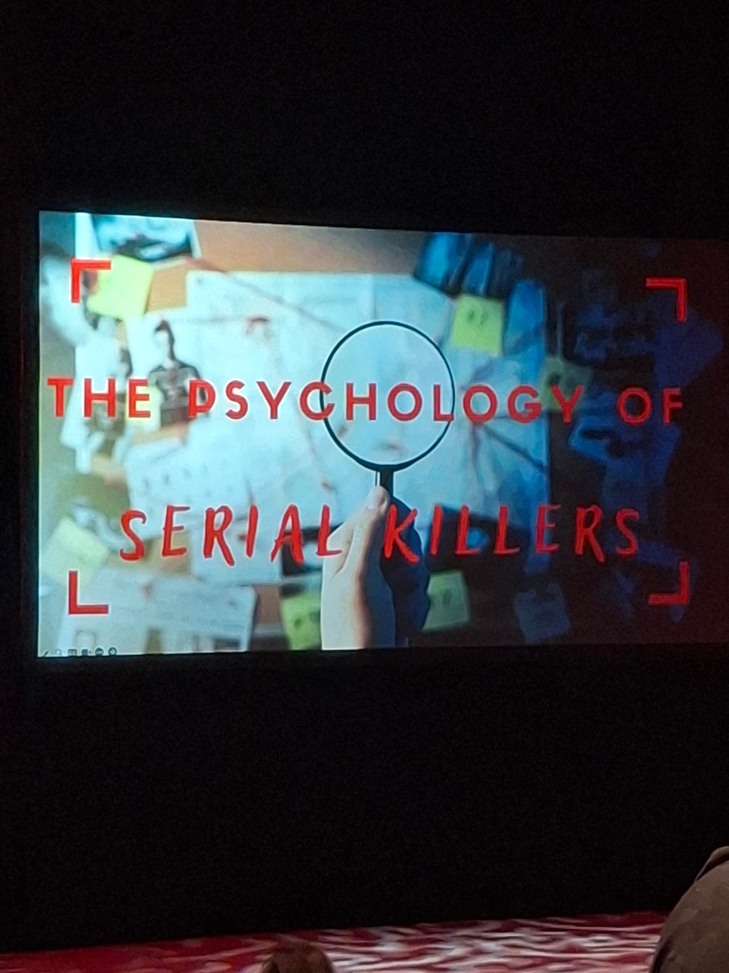 Psychology of Serial Killers-The Anvil Basingstoke.