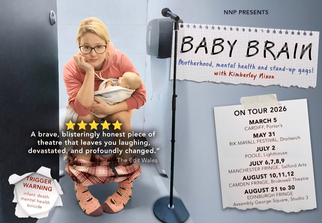 Baby Brain-Interview ahead of the Edinburgh Fringe 2026.